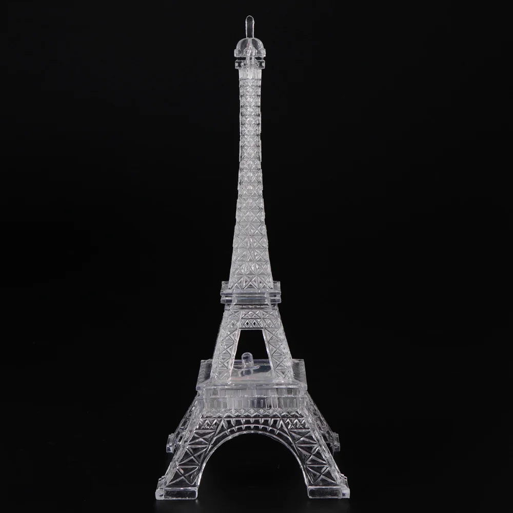 

Acrylic Eiffel Tower Flashing LED Colorful Night Light Romantic Atmosphere Nightlight Desk Lamp