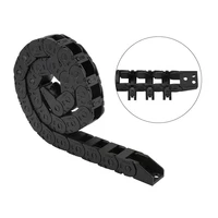soft high quality nylon 350mm for voron 2 4 cable chains set black opening type wire chains for 3d printer