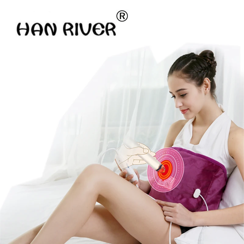 High Quality Electric Heating Moxa natural sea salt therapy bags Back Neck Thermal Physical Therapy Warm Pain Relief Health Care