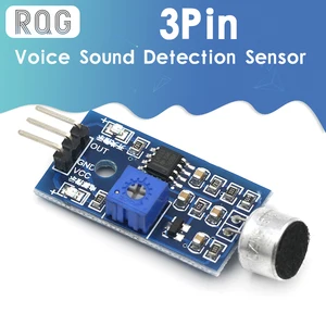3pin модуль датчика распознавания звука голоса умный автомобиль робот Вертолет самолет автомобиль для arduino DIY KIT