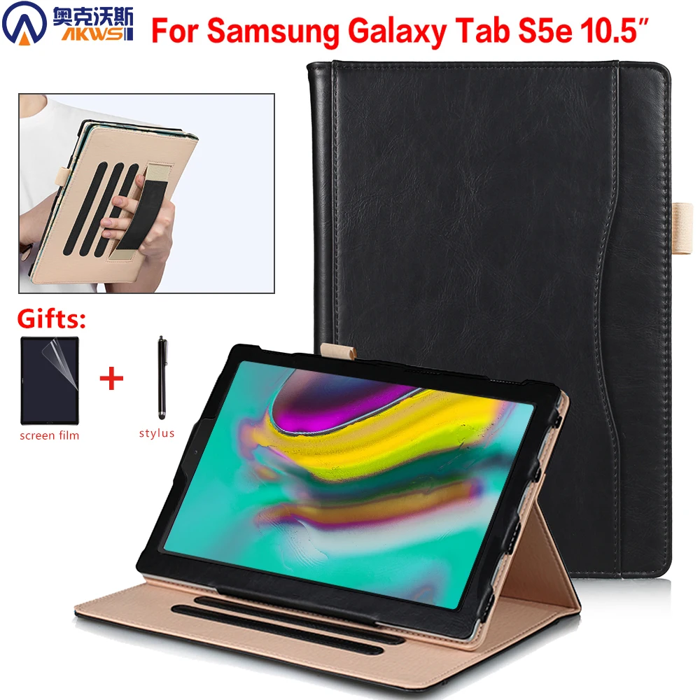 Чехол подставка для Samsung Galaxy Tab S5E SM T720 T725 чехол планшета 10 5 2019 ручной держатель