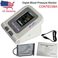 contec08a digital blood pressure monitor usb portable automatic sphgmomanometer upper arm bp machineadult nibp cuff