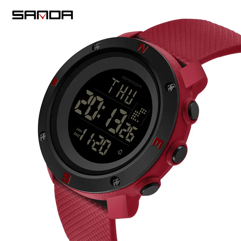 2019 SANDA Новые 30 метров водонепроницаемые женские часы многофункциональные