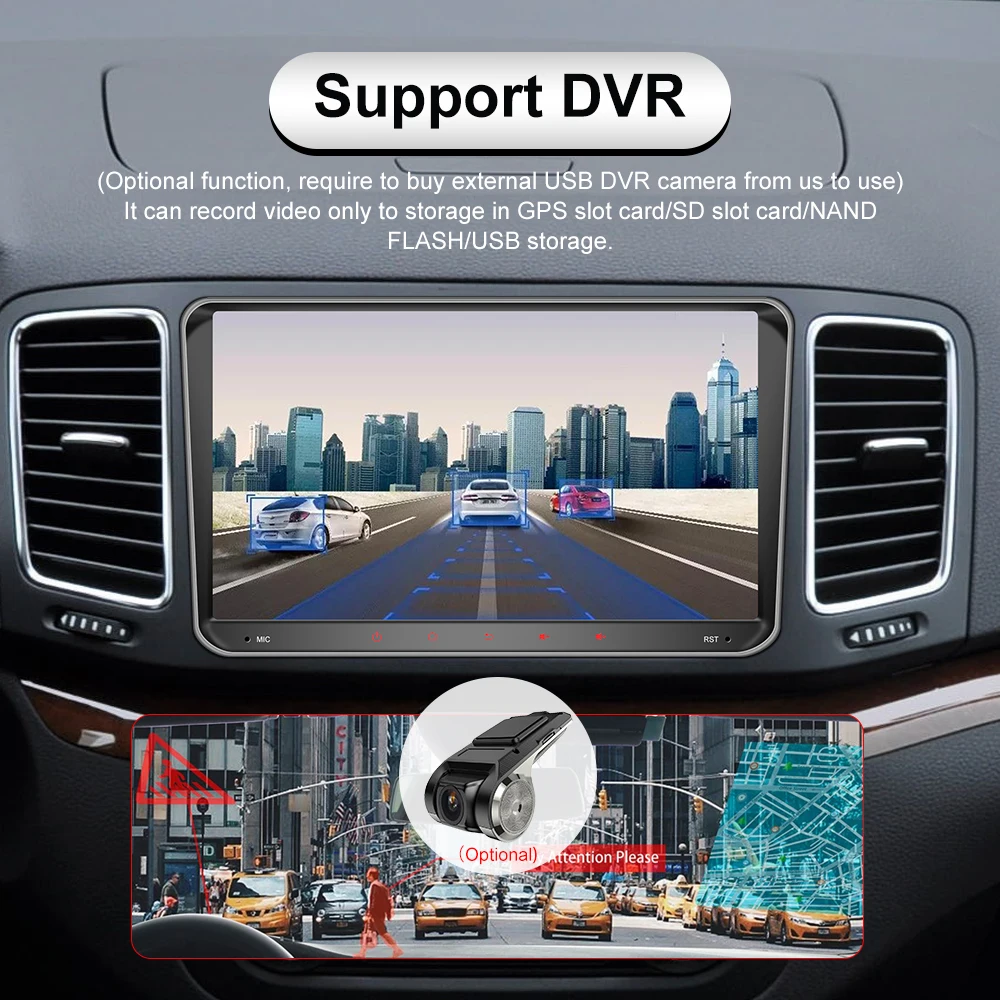 AMPrime 2 Din 9 &quotAndroid 0 Автомобильный мультимедийный плеер для VW/Volkswagen/Passat/POLO/GOLF/Skoda/Seat
