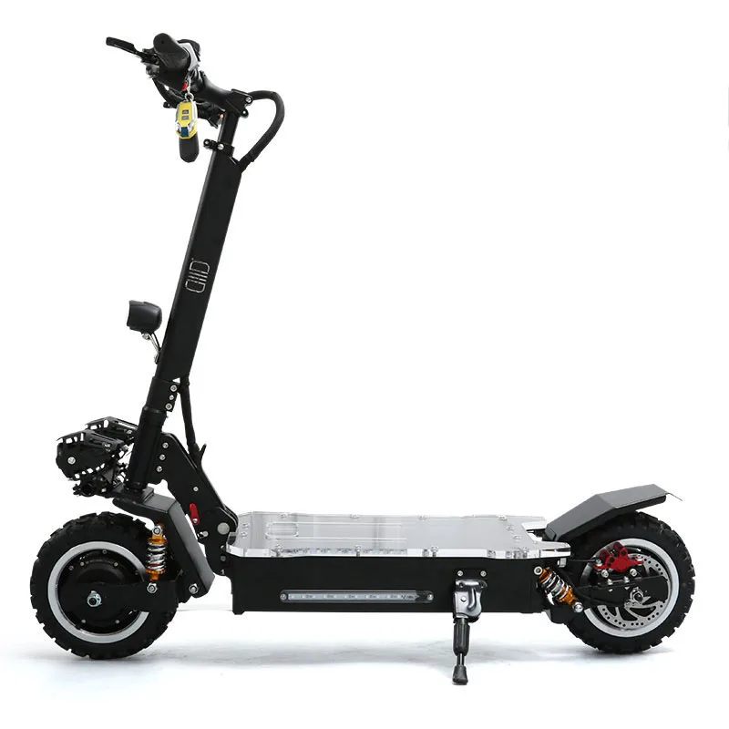 Verkaufen 11 Zoll Elektrische Roller 3200W Off-road Motor 60V 20ah -30ah Lithium-batterie Doppel Vorne Hinten Rad Stick Top Geschwindigkeit 80 Km/h