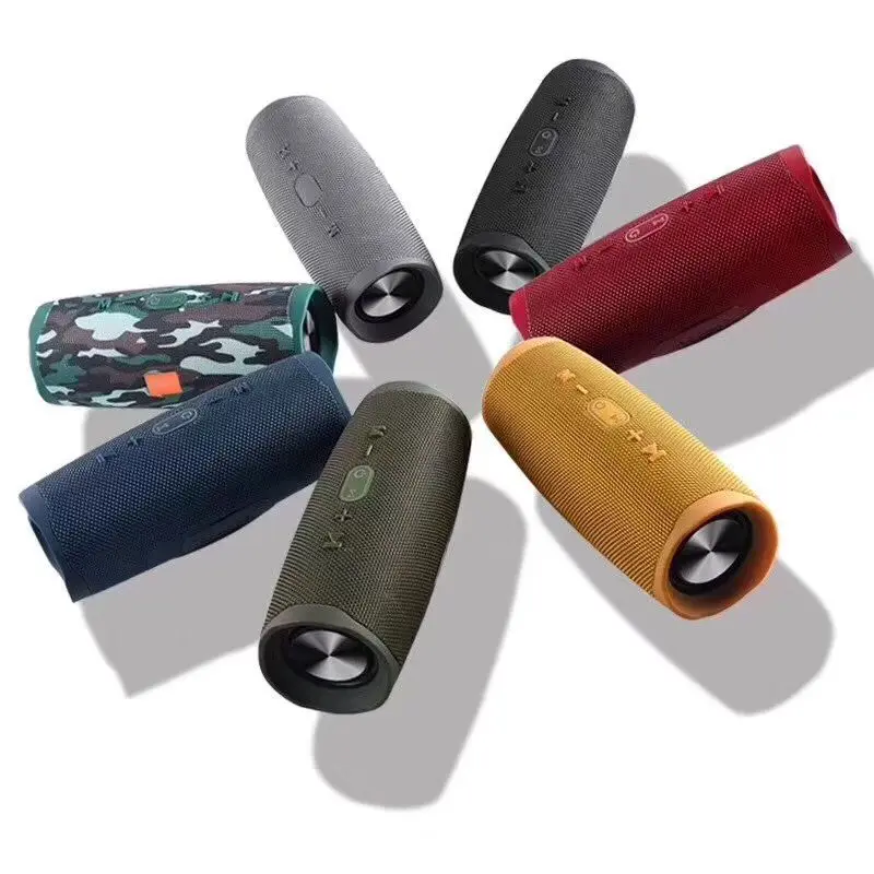 E4 Портативный беспроводной Bluetooth динамик наружный Бумбокс бас USB/TF/FM радио аудио беспроводной динамик Bluetooth для мобильного телефона