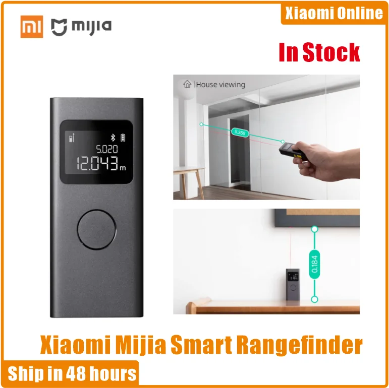 Дальномер Xiaomi Mijia умный лазерный измеритель расстояния для домашнего