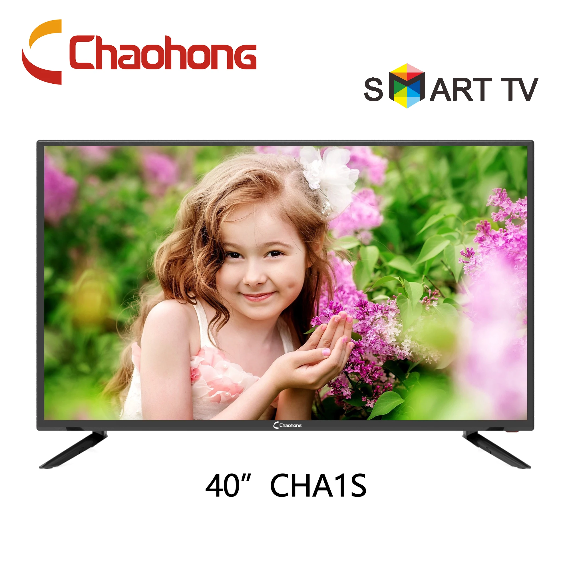 Смарт ТВ CHAOHONG HD 1080P LED 40 дюймов 60 Гц 1 Гб ROM/8 ГБ RAM HDMI Digital A TV + DVB T2/S2|Телевизоры| |