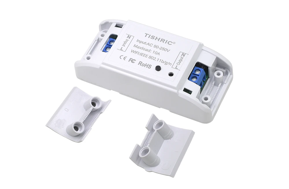 TISHRIC Basic умный переключатель Wifi выключатель света прерыватель wifi 220 В Alexa совместимый Google Home интеллектуальные модули домашней автоматизации