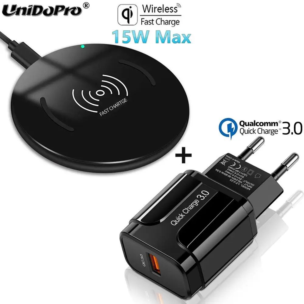 Беспроводное зарядное устройство Qi 15 Вт с QC 3 0 адаптер переменного тока для Nomu T20 /