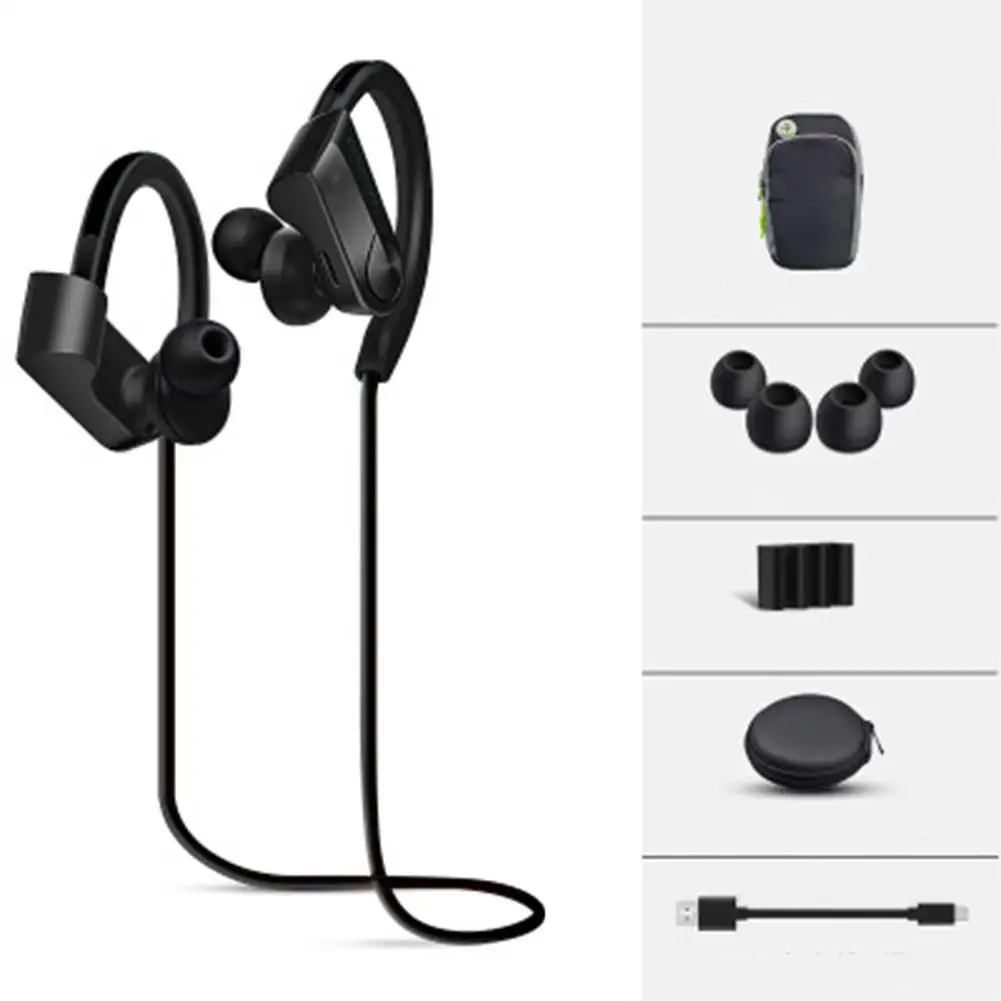 

True Wireless Bluetooth Earphones Hifi Stereo Sound Noise Reduction Music Headsets Waterproof Sports Earplugs With Earbuds Bag