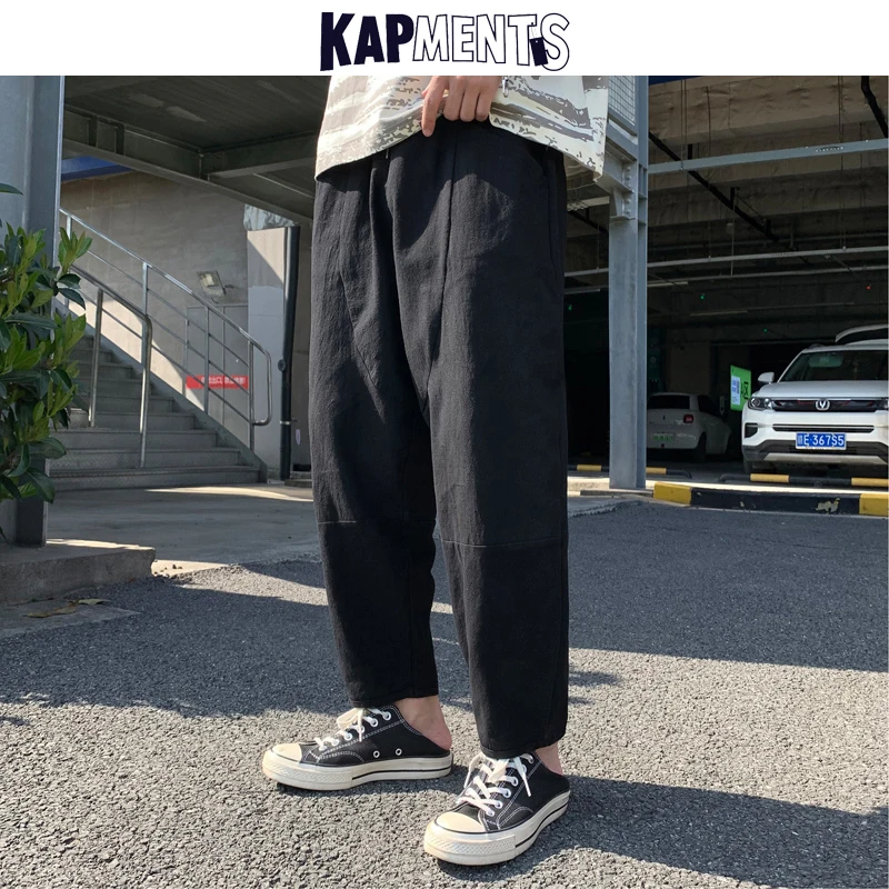 

Брюки-султанки мужские мешковатые в стиле Харадзюку, 3XL
