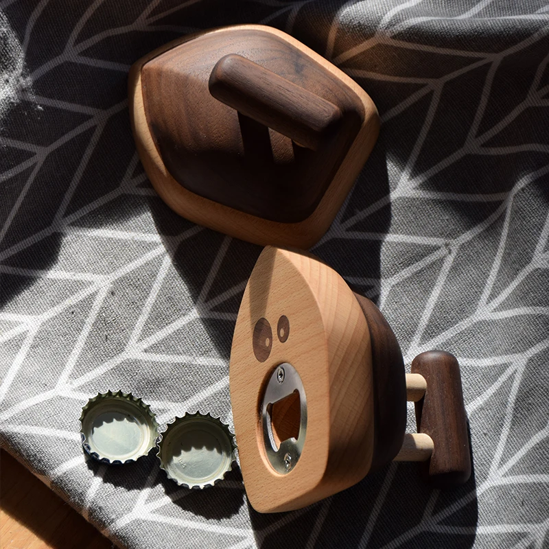 Открывалка для бутылок в виде железного ореха бука и клена | Дом сад