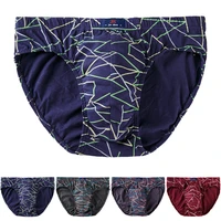 new sexy panties mens briefs cotton underwear middle aged and elderly plus size underpants breathable shorts male lingerie