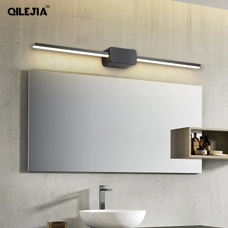 Светодиодная лампа для ванной простая Водонепроницаемая противотуманная в