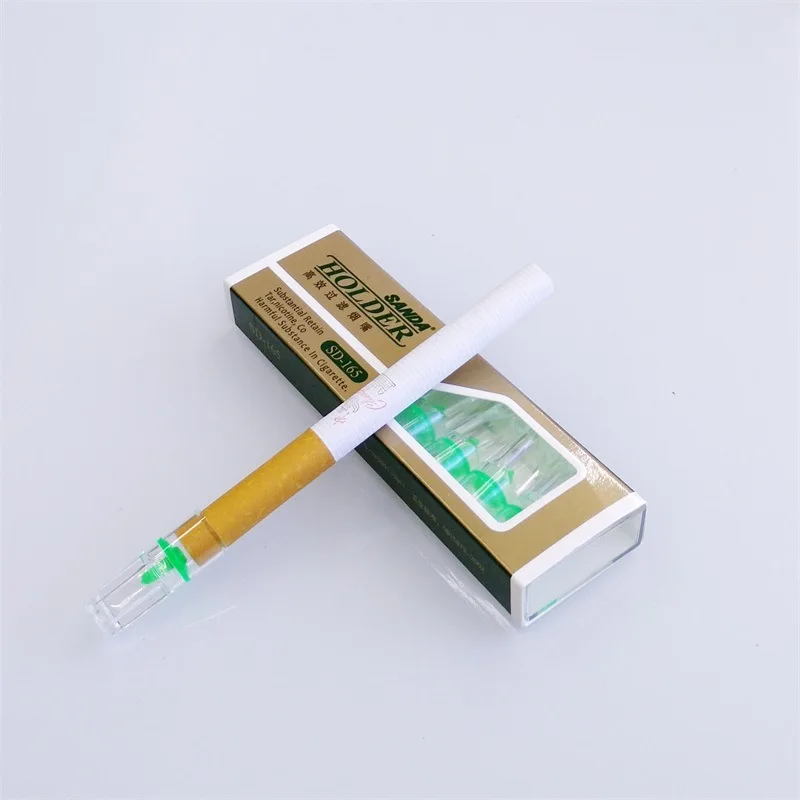 10 шт. одноразовый фильтр дымовые трубки сигаретные смола табачная трубка