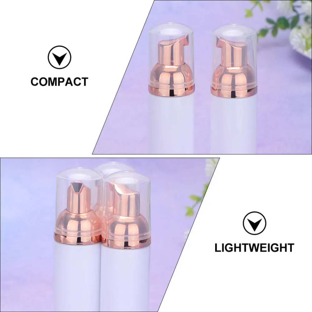 

5pcs 60ml Empty Foaming Bottles Makeup Refillable Cleanser Container