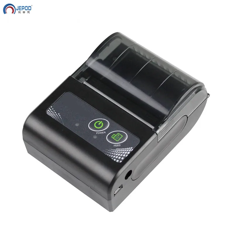 JEPOD JP P10LYA Mini Bluetooth Термопринтер для чеков USB 58 мм Портативный Ручной беспроводной