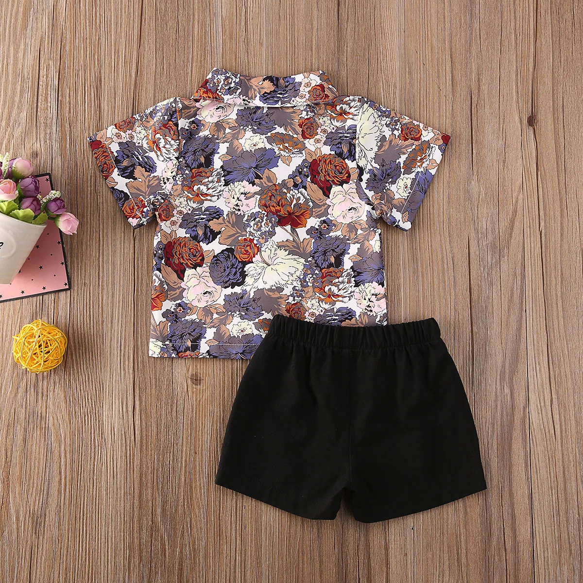 Футболка с короткими рукавами и шорты комплект из 2 предметов для маленьких