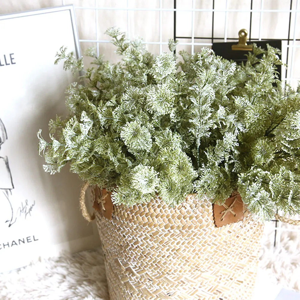 Vanilla INS Grass Nordic Wind Simulation Flower Manufacturers Home Decoration Wedding Plant Wall Fake Table Decor | Дом и сад