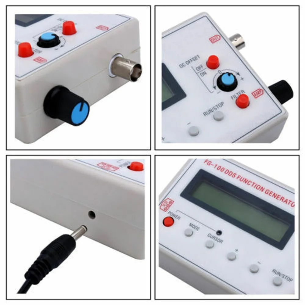 

DC 3.5-10V Digital Signal Generator Sine Square Waves USB Power Adapter Cable