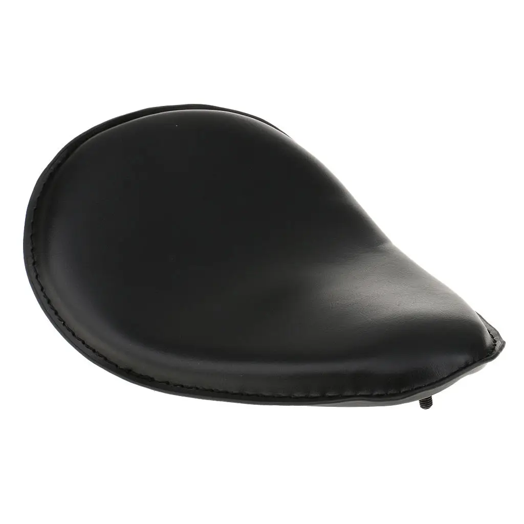

Leather Spring Bracket Seat for Harley Chopper Bobber Custom