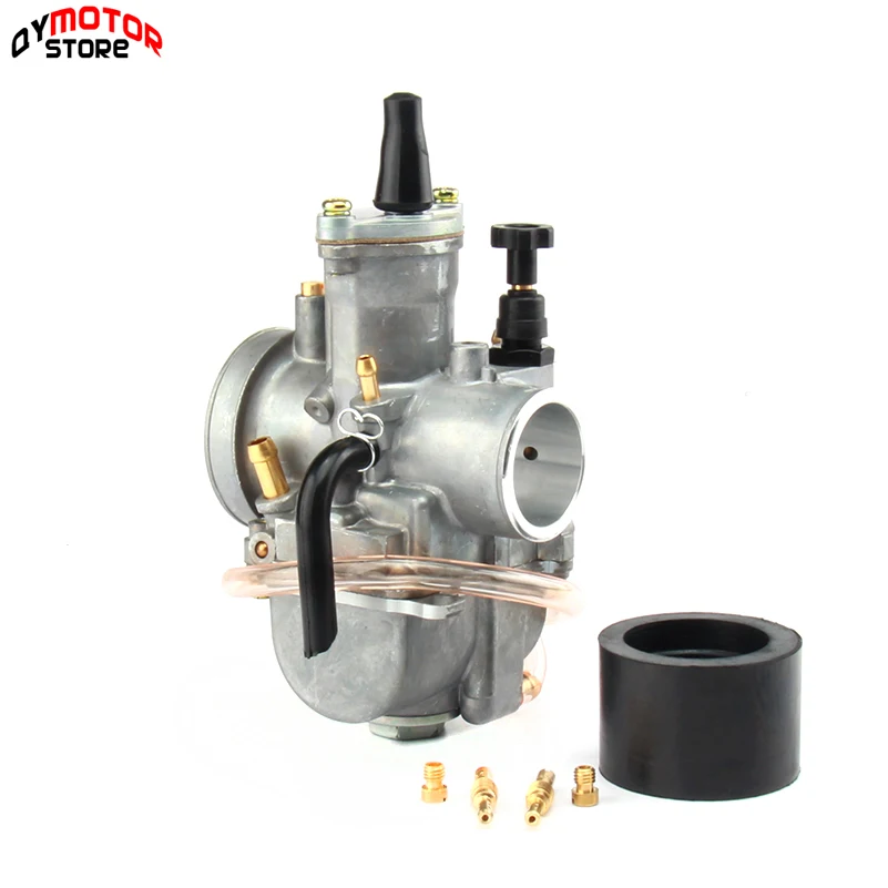 Карбюратор PWK 21 24 26 28 30 32 34 мм для скутера OKO Keihi Koso JOG DIO KR150 RTL250 CR80 CR85R CR125 NSR50 NSR80 DT100 125