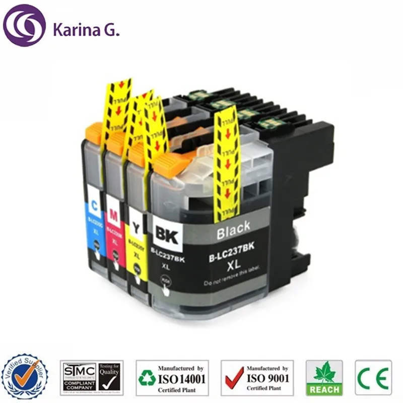 

Compatible ink cartridges for LC237 LC235 for Brother MFC-J4620DW J5720DW J5320DW DCP-J4120DW etc.