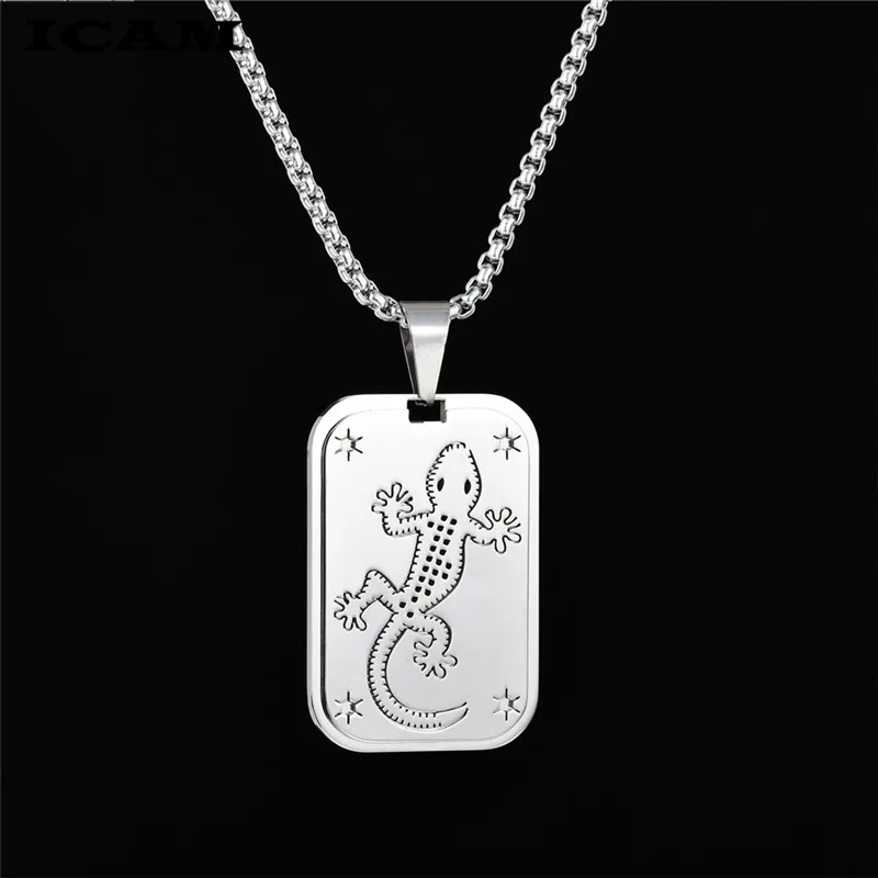 Новинка колье ICAM в виде животного животное рептилии Медвежья воротники ожерелья