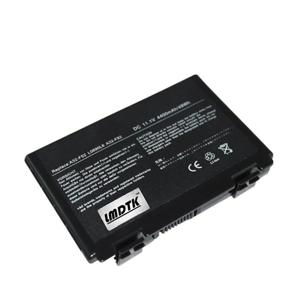 LMDTK Новый 6 ячеек ноутбук Батарея A32 F52 F82 L0690L6 подходит для Asus K40 K40lJ K40lN K50 K51 K60 K61 k70