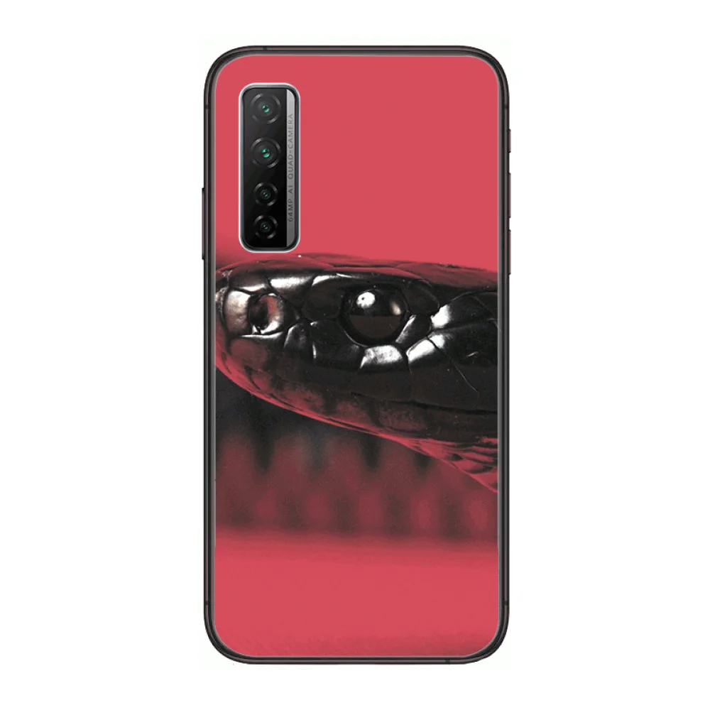 

Hand Snake Flower Snake Phone Case For Huawei Nova p10 lite 7 6 5 4 3 Pro i p Smart ZBlack Etui 3D Coque Painting Hoesje