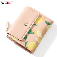 simple design card holder wallets for women 2022 new soft pu leather zipper coin pocket purse female mini fashion standard purse