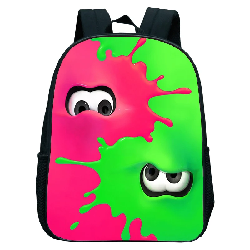 12 дюймов splotoon 2 рюкзак для детского сада школьная сумка с рисунком маленьких