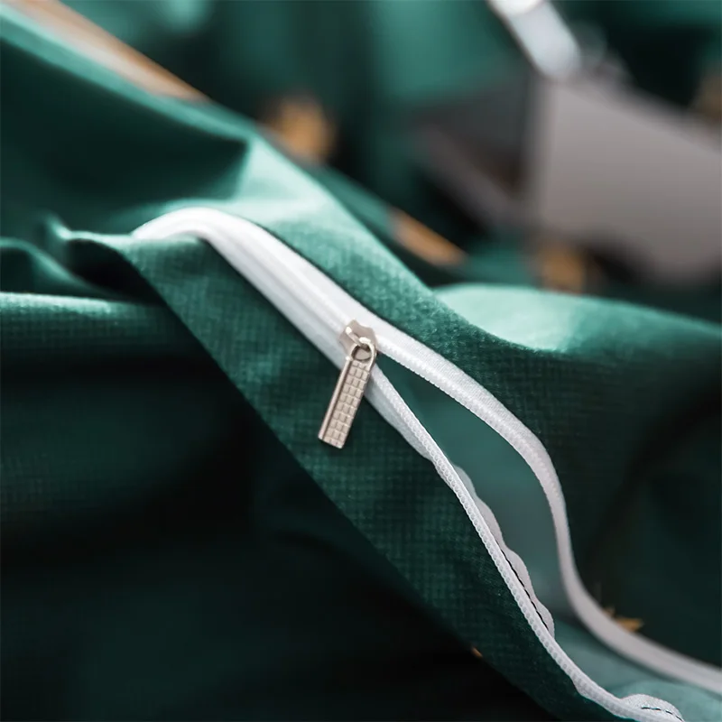 OLOEY 100% хлопок комплекты постельного белья роскошный пододеяльник King queen размер