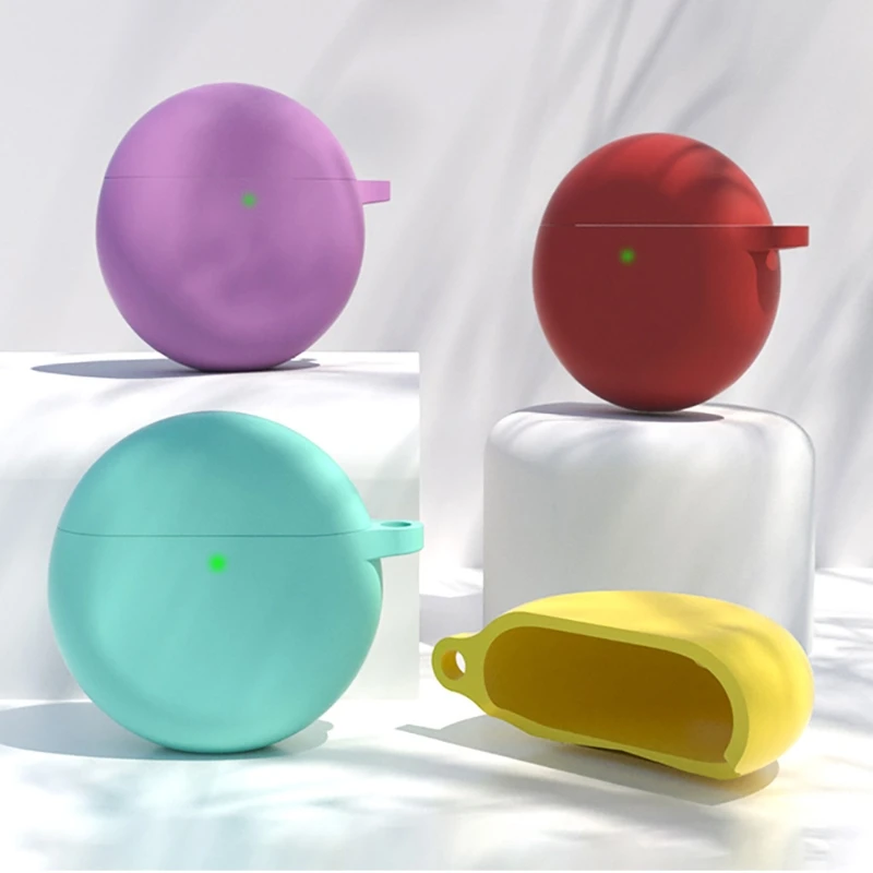 

For Hua-wei Freebuds 4 True Wireless Earbuds Sleeve Box with Anti Drop Buckle