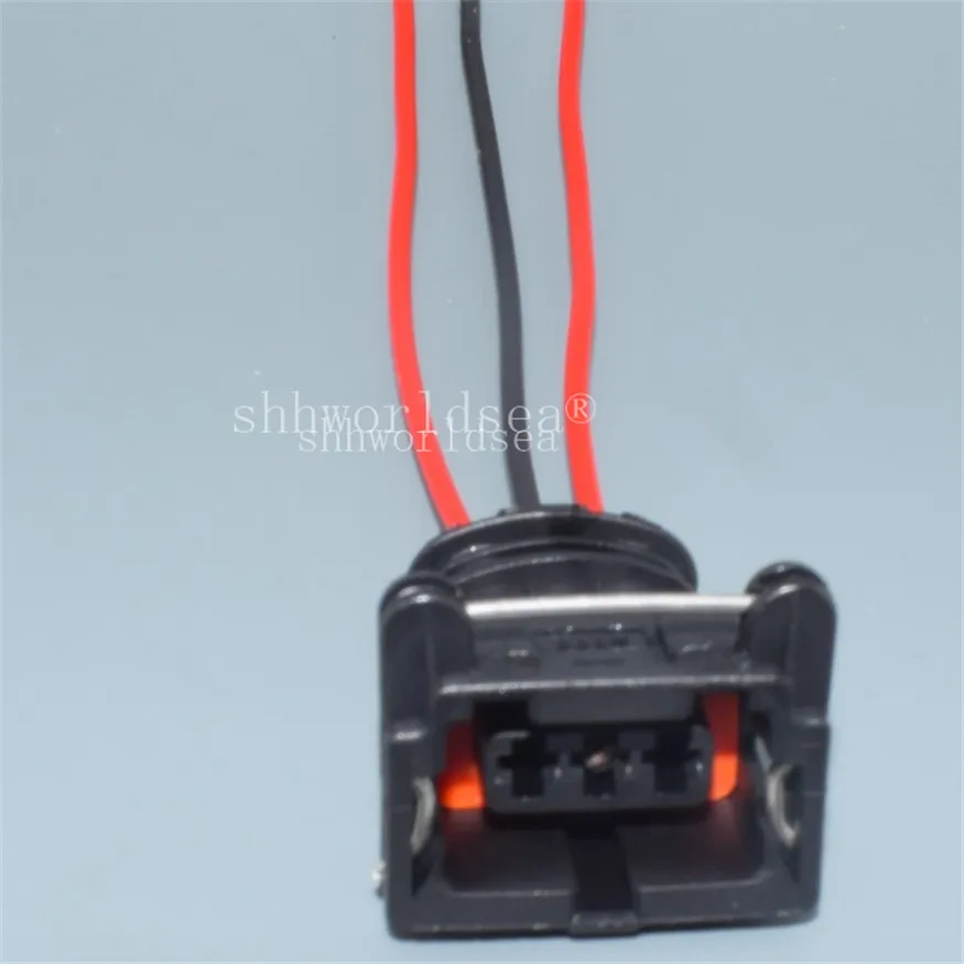 Shhworldsea 3 Pin 282191 1 282729 Водонепроницаемый топливный инжектор автомобильный разъем EV1