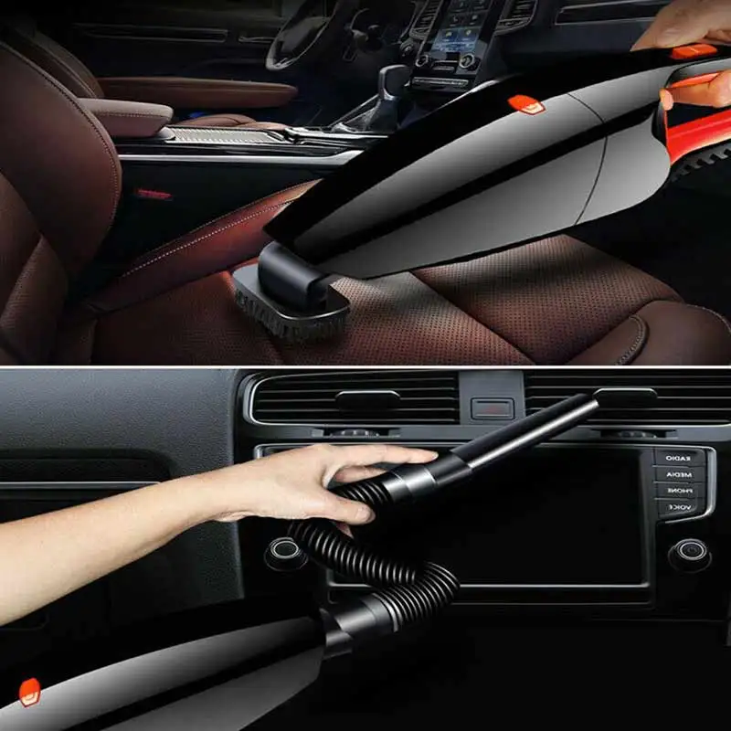 Портативный автомобильный пылесос 12 В двойного назначения для сухой и влажной