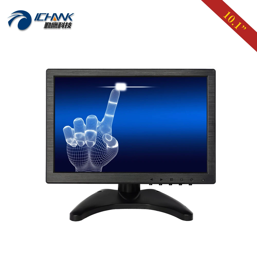 B101JC-ABHUV/10," 1280x800 1080p 16:10 HDMI сенсорный монитор/10,1" дюймов еда POS встроенный динамик Сопротивление сенсорный экран дисплей
