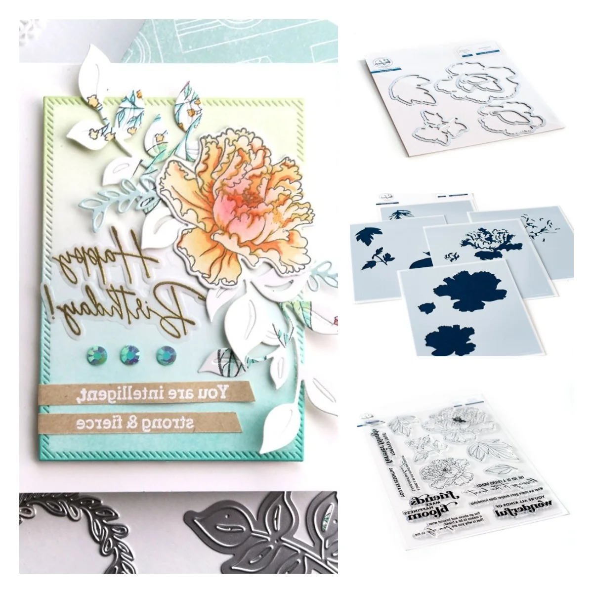 

Wreath Letters Metal Cutting Dies and Silicone Stamps Stencil DIY Scrapbooking Paper Handmade Album Stamp Die Sheets Greeting Ca