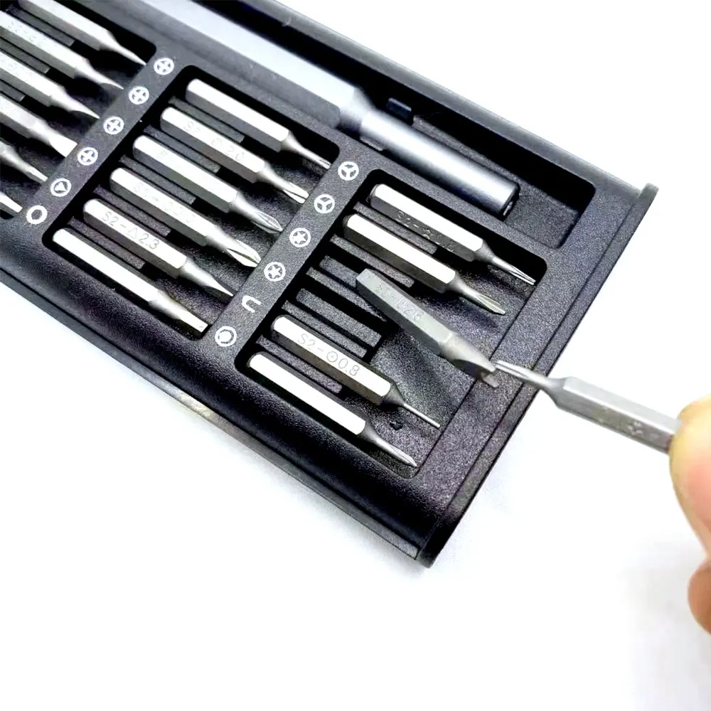 BINOAX Mini Precision Screwdriver Set 24 Magnetic Bits Repair Tool Kit for iPhone Macbook iPad Glasses | Инструменты
