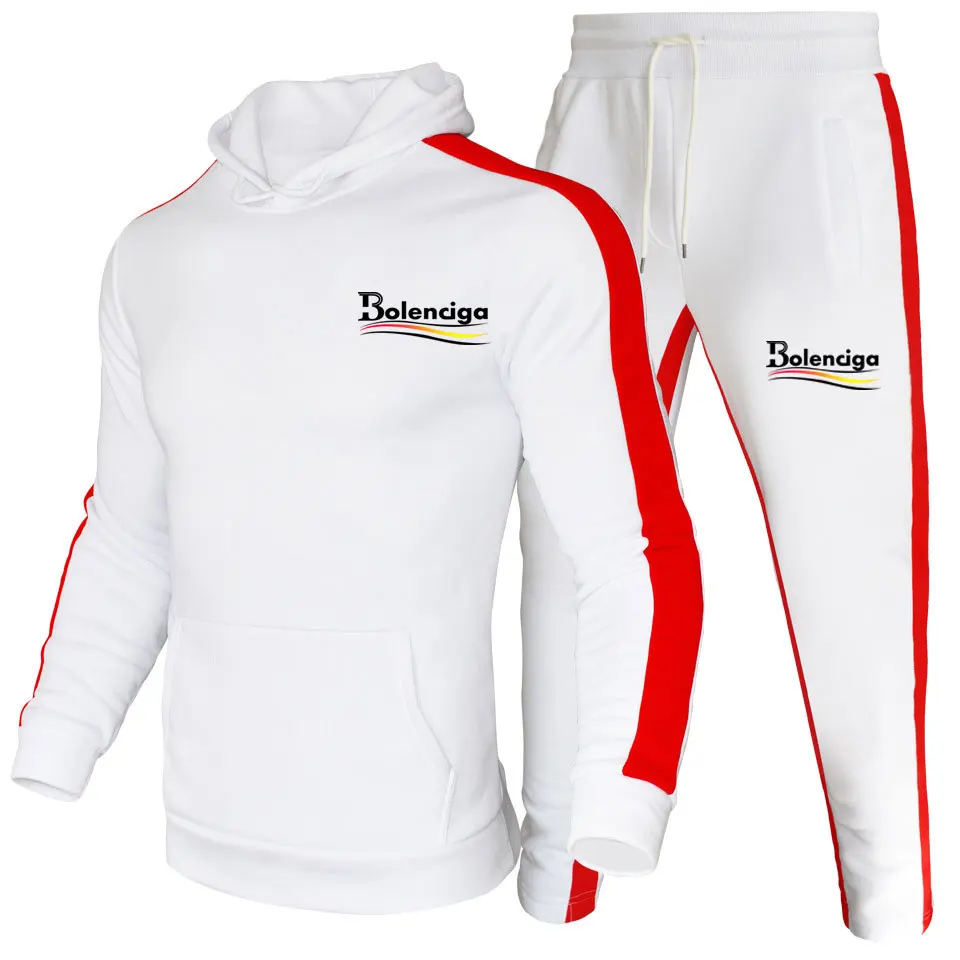 

2021 New Leisure Sports Suit, Fashion Printed Cotton Sweatshirt, Street Jogging Suit for Men and Women
