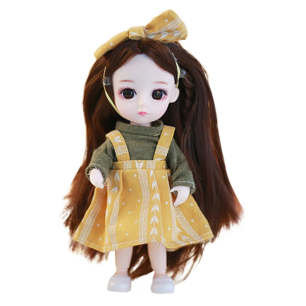 3D куклы игрушки модные для девочек подарок моделирование кукла мягкое тело