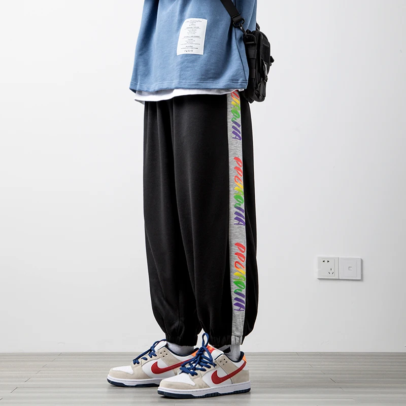 

Large Size Sweatpants Men 2021 Brand New Jogger Pants Men Fashion Streetwear Hip Hop Trousers Male Loose Fit Harem Pants