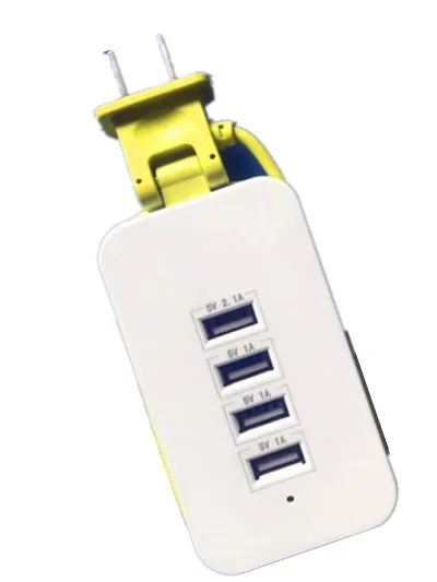 Дорожный удлинитель с 4 USB-портами 1 2 а/А |