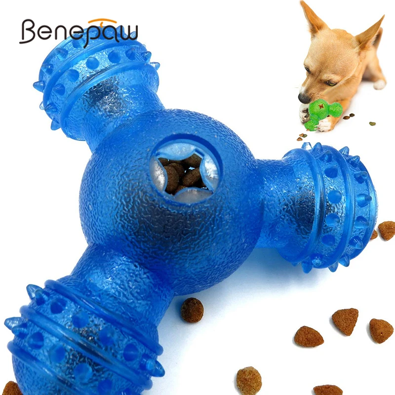 Интерактивная резиновая игрушка для собак Benepaw IQ безопасная устойчивая к укусам