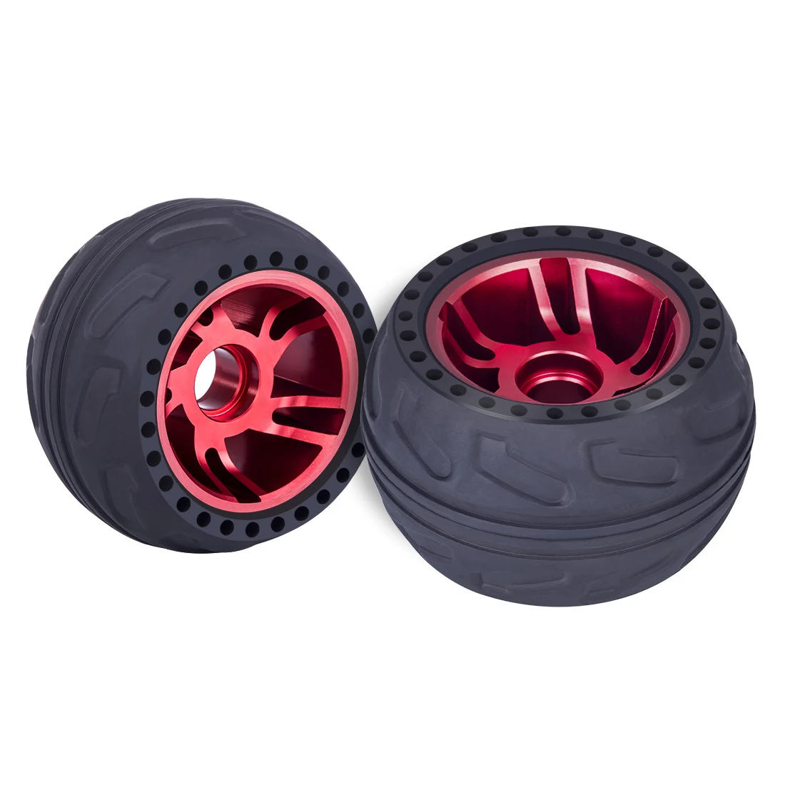 

2Pcs 105LMH All Terrain Wheel Rubber Tire - Black