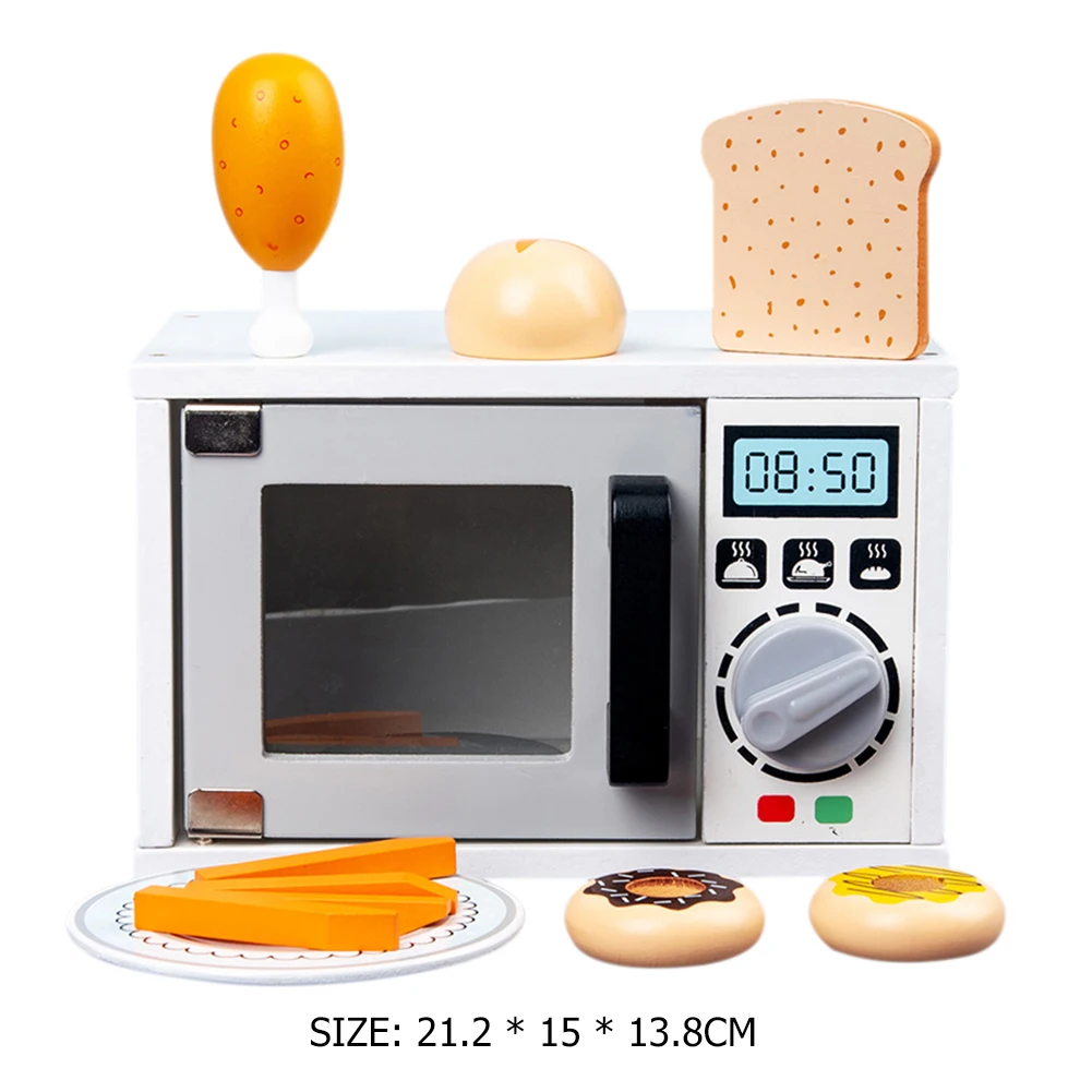 

Role Playing Kid Children Kitchen Toys Simulation Microwave Oven Puzzle Toy