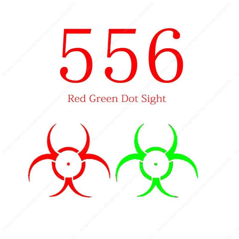 Тактический прицел с красной зеленой точкой 1x для узла QD 20 мм | Спорт и