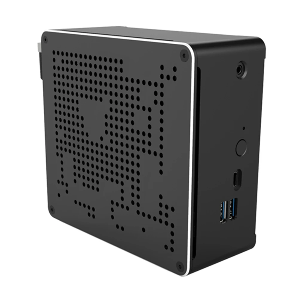 2Lan игровой ПК Intel Core i9 9880H i7 9850H Xeon E 2186 2 * DDR4 M.2 NVMe Windows 10 Linux мини компьютер 4K HTPC HDMI DP WiFi
