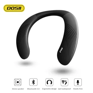 dosii bluetooth speaker neck surround sound portable wireless speakers heavy bass suitable for gaming xiaomi huawei free global shipping